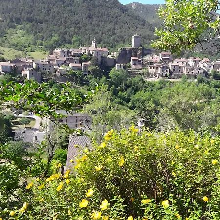 別荘 Au Bord De La Jonte L'aubriete Peyreleau